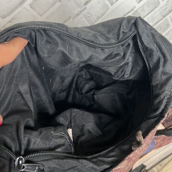 Handcrafted in Nepal Patchwork Boho Hippie Crossbody Bag Purse - Picture 8 of 8